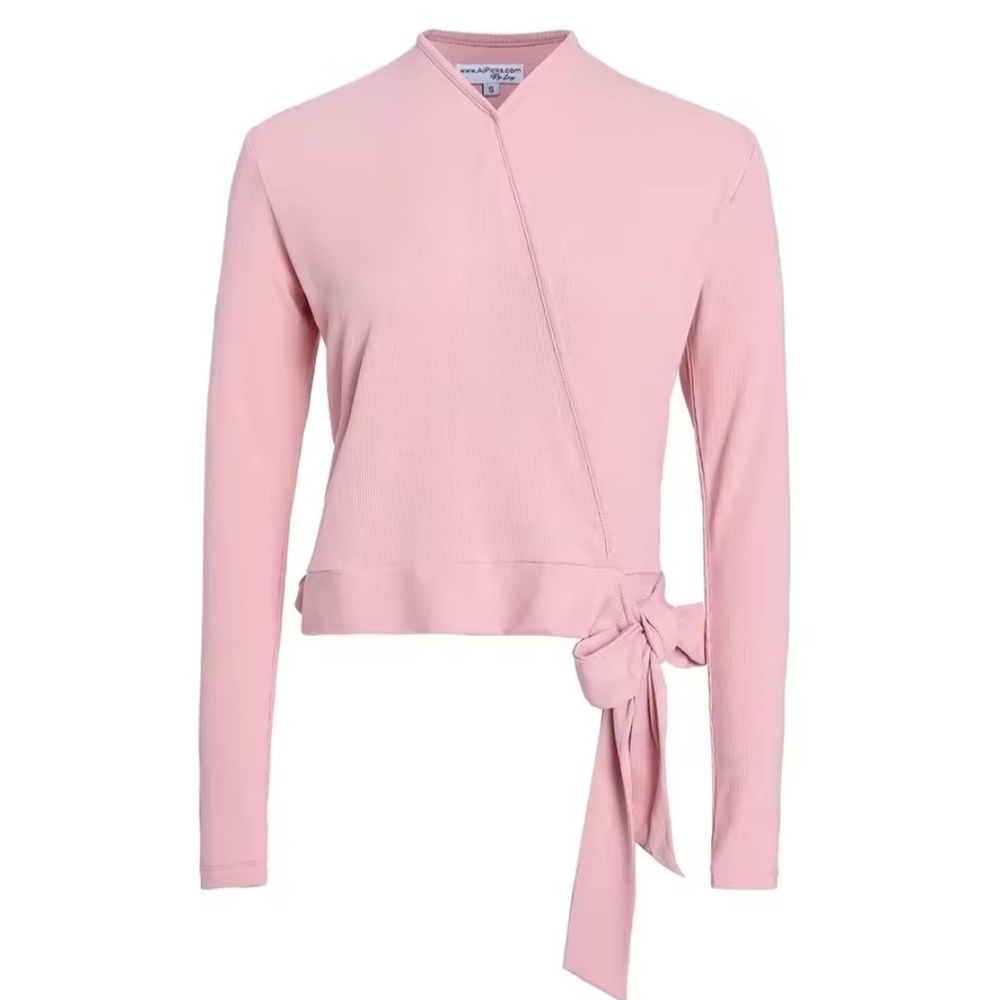 Pink Wrap Top